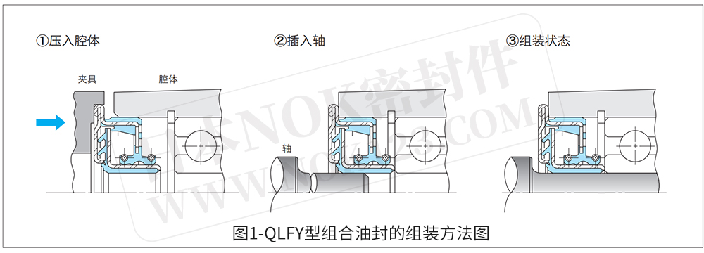 QLFY油封组装方法图